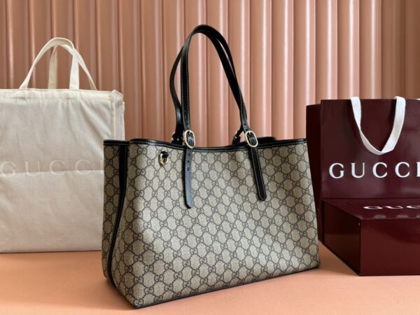 sy_no_B432B85F48DC01137BFD04B432E76C02_2 GG Supreme Tote Bag – Classic GG Canvas Shopping Bag