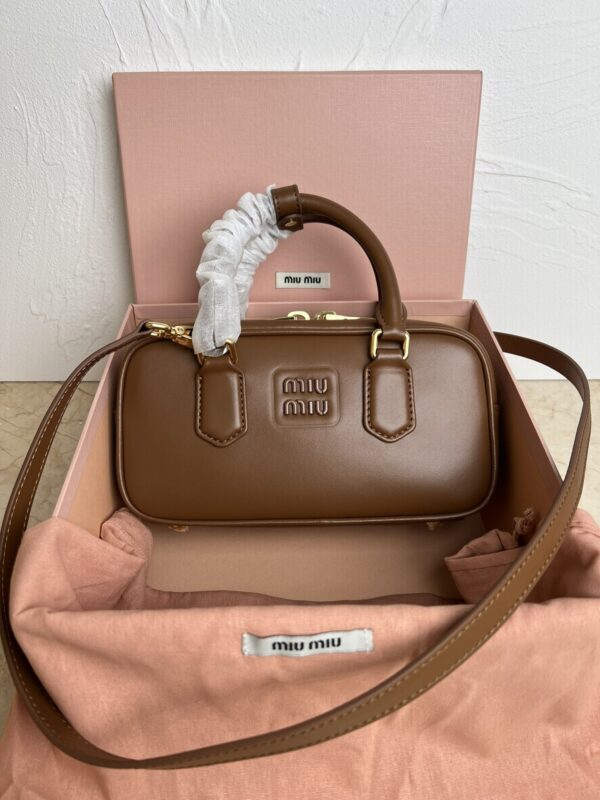 Miu Miu Women's Arcadie Small Leather Top-Handle/Crossbody Bag