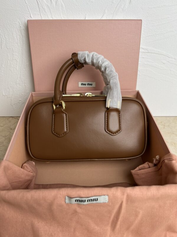 Miu Miu Women's Arcadie Small Leather Top-Handle/Crossbody Bag