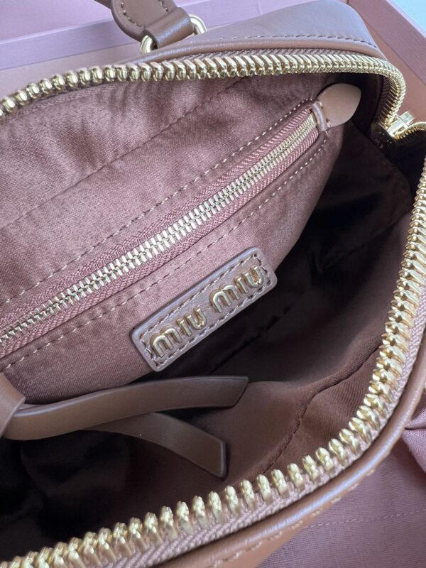 Miu Miu Women's Arcadie Small Leather Top-Handle/Crossbody Bag