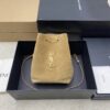 sy_no_B44919A7F5F99A2FCF3DF5233076C764_0 YSL Cassandre Chain Bucket Bag – Suede Gold