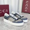 sy_no_B45C91B8A0051C0721835C4A5732F6A7_2 Gucci MAC8 GG Canvas & Navy Leather Sneaker