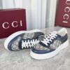 sy_no_B45C91B8A0051C0721835C4A5732F6A7_4 Gucci MAC8 GG Canvas & Navy Leather Sneaker