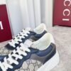 sy_no_B45C91B8A0051C0721835C4A5732F6A7_6 Gucci MAC8 GG Canvas & Navy Leather Sneaker