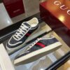 sy_no_B4686B6941E4C64F99AD205C62FCA79E_5 Gucci B Sneaker Navy GG Canvas & Web Stripe