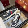 sy_no_B4686B6941E4C64F99AD205C62FCA79E_6 Gucci B Sneaker Navy GG Canvas & Web Stripe
