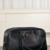 CHANEL Women's Large Bowling Bag (26S) – Black Calfskin with Gold Logo (Spring/Summer 2026 New Arrival)