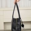 CHANEL Women's Large Bowling Bag (26S) – Black Calfskin with Gold Logo (Spring/Summer 2026 New Arrival)