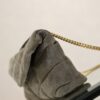 sy_no_B4BFDF9672A40D06EC6382C0B88C0DC0_4 YSL Loulou Mini Double-Chain Bag – Gray Suede