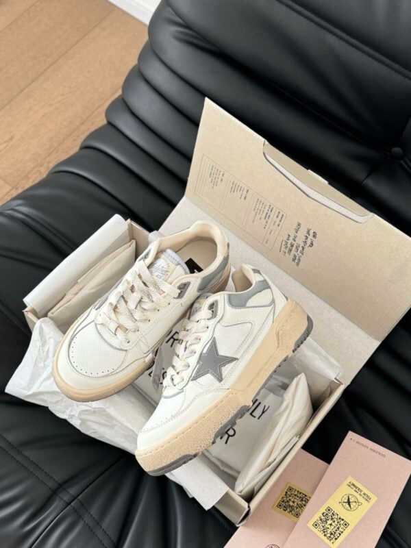 sy_no_B5704BFD5147530181E2186C0A0C26C1_5 Cream & Grey Distressed Platform Sneakers