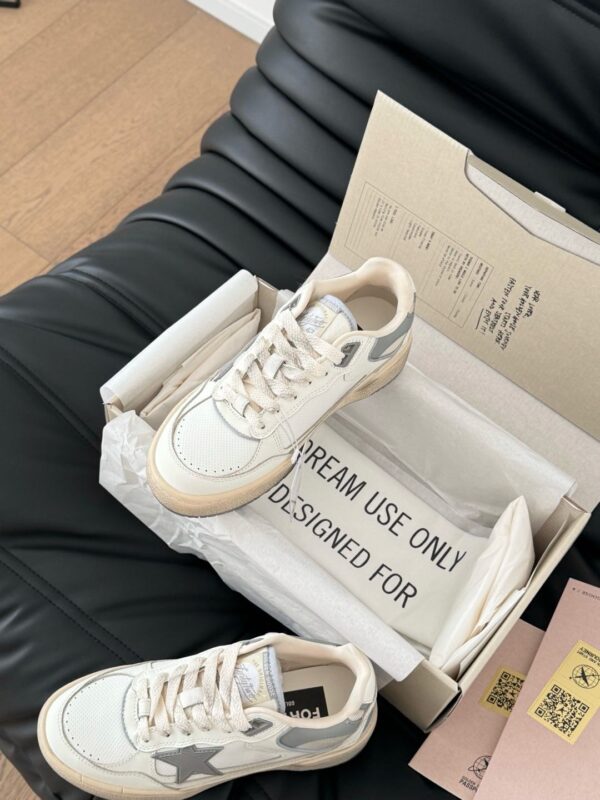 sy_no_B5704BFD5147530181E2186C0A0C26C1_7 Cream & Grey Distressed Platform Sneakers