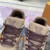 Louis Vuitton LV Trainer Maxi Grey Brown Suede Sneakers