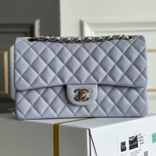 Light Purple Classic Flap Bag
