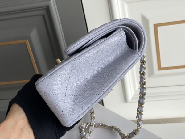 Light Purple Classic Flap Bag