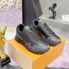 sy_no_B5FC8EE661D4977F6DCE2F0BFD9FD2A8_2 New Louis Vuitton Men's Casual Sneakers – Calfskin with Monogram and Black Rubber Sole