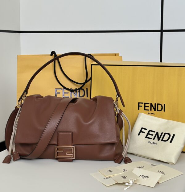 sy_no_B676C1D8900C494D09DA3AED0E242C45_0 Fendi Mamma Baguette Large Shoulder Bag – Brown
