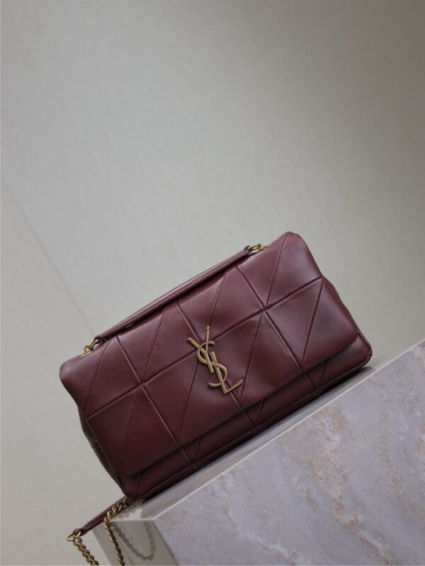 sy_no_B6E75A4C81B0D70AC9180AE21DF91B41_1 YSL Jamie Medium 25cm Shoulder Bag – Burgundy