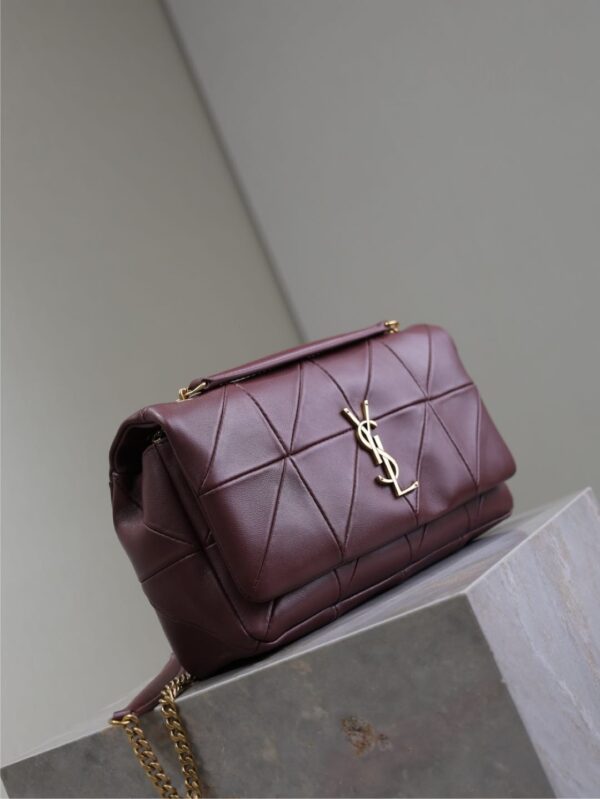 sy_no_B6E75A4C81B0D70AC9180AE21DF91B41_3 YSL Jamie Medium 25cm Shoulder Bag – Burgundy