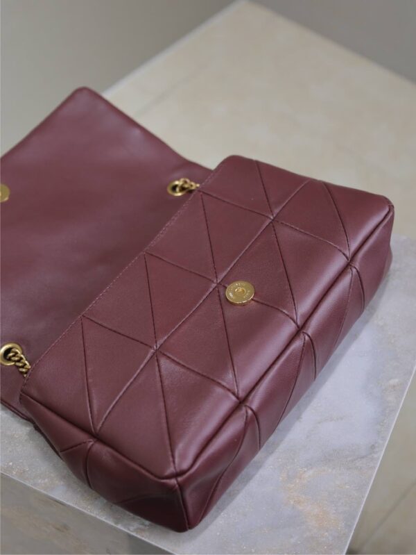 sy_no_B6E75A4C81B0D70AC9180AE21DF91B41_7 YSL Jamie Medium 25cm Shoulder Bag – Burgundy