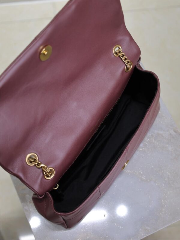 sy_no_B6E75A4C81B0D70AC9180AE21DF91B41_8 YSL Jamie Medium 25cm Shoulder Bag – Burgundy