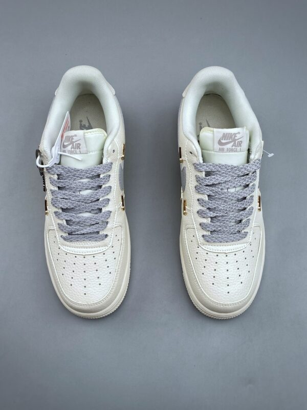 sy_no_B70856CA97FFDF5DE93D008F769FE7AE_4 Nike Air Force 1 Low Custom Concept – Multi Gold Swoosh