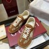 sy_no_B75BE151D3F5E2D9F0F9762E60874973_6 Gucci B Sneaker GG Canvas & Brown Suede – Classic GG / Brown Suede / Gum Sole