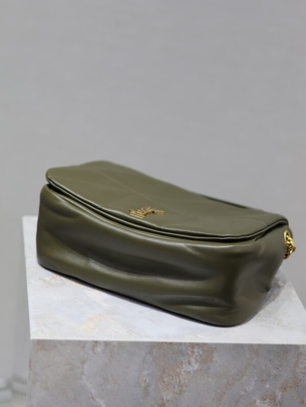 sy_no_B75C8FE4A08185C8B0872DFBAAF51863_6 YSL Jamie Small Shoulder Bag – Olive Green Lambskin