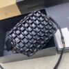 sy_no_B7A2B8A6C4749E53B8FFBFF11E4306B3_3 YSL Black Wood Bead Woven Bucket Bag