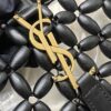 sy_no_B7A2B8A6C4749E53B8FFBFF11E4306B3_5 YSL Black Wood Bead Woven Bucket Bag