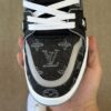 sy_no_B7B3291106255DAD028CD6A8EE1379E0_6 Louis Vuitton LV Trainer Black/Grey Monogram Denim Retro Sneakers