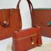 sy_no_B8A1BB87B3D7C9D28F65ABA738CB48DA_5 Loro Piana Extra Bag L27 Shoulder Bag – Saddle Leather (Red)