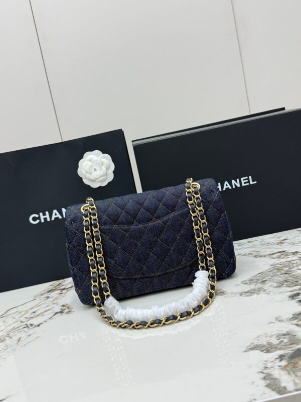 sy_no_B9024B6BA4AF81B96EB68D12BF2A4703_2 Chanel Classic Flap CF – Blue Quilted Denim with Gold Hardware (Medium 25 cm)