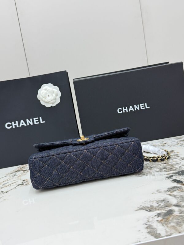 sy_no_B9024B6BA4AF81B96EB68D12BF2A4703_3 Chanel Classic Flap CF – Blue Quilted Denim with Gold Hardware (Medium 25 cm)