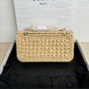 sy_no_B916D678D832E4A1DFBC1307C5AE3F06_1 Plein Soleil Summer Woven Chain Bag