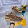 Louis Vuitton Men's Fall/Winter New Western-Style Tan TRAINER Sneakers
