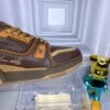 Louis Vuitton Men's Fall/Winter New Western-Style Tan TRAINER Sneakers
