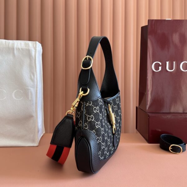 sy_no_B946C8C428F8D0CA6600274D713481FA_2 UN3AG 1294 Aria Jaie 1961 Small Tote – Black & Ivory Denim Jacquard