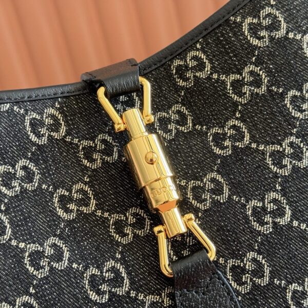 sy_no_B946C8C428F8D0CA6600274D713481FA_4 UN3AG 1294 Aria Jaie 1961 Small Tote – Black & Ivory Denim Jacquard