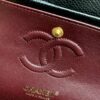 sy_no_BA3037C3101F840EB2D3087C853D4CA8_6 Chanel Classic CF 1112 shoulder bag featuring a chain strap and lock closure, crafted from premium imported caviar-grained calfskin.