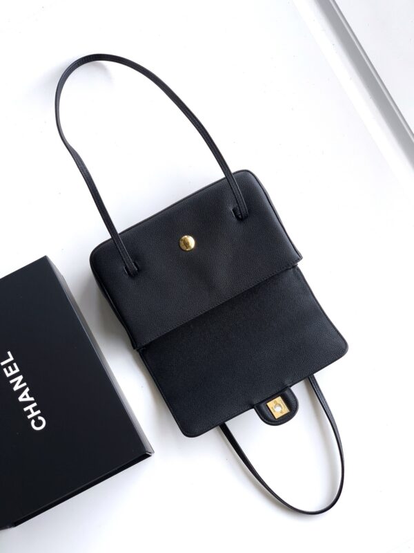 sy_no_BADB8A8D7CE986B652378A8986653427_4 Chanel 26P "Prey Coco" Caviar Leather Shoulder Bag (as seen on Jennie)