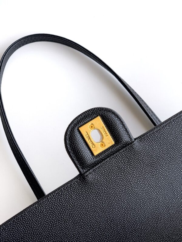 sy_no_BADB8A8D7CE986B652378A8986653427_6 Chanel 26P "Prey Coco" Caviar Leather Shoulder Bag (as seen on Jennie)
