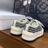 sy_no_BC767618479BAA73CD8835A0EBBE4781_5 Black & White Houndstooth Embroidered Platform Canvas Sneakers