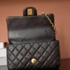 sy_no_BCC8C75D562088C13527733338E35972_4 Chanel Black & Gold Caviar Leather CF Mini 25 Bag (Shoulder, Handheld, and Crossbody)