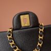 sy_no_BCC8C75D562088C13527733338E35972_7 Chanel Black & Gold Caviar Leather CF Mini 25 Bag (Shoulder, Handheld, and Crossbody)