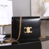 College Triomphe Chain Bag – Glossy Calfskin