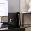 College Triomphe Chain Bag – Glossy Calfskin