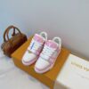 sy_no_BD12937167FECF63BE377FF89075401B_0 Louis Vuitton LV Trainer Sakura Pink & White Sneakers