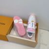 sy_no_BD12937167FECF63BE377FF89075401B_7 Louis Vuitton LV Trainer Sakura Pink & White Sneakers