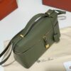 Loro Piana Extra Bag L27 Shoulder Bag – Saddle Leather (Green)