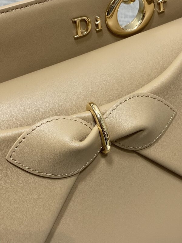 Dior Women's Spring/Summer 2026 New Single-Handle Bow Handbag/Shoulder Bag